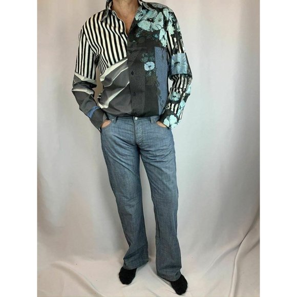 Armani Relaxed Fit Denim Jeans - Picture 2 of 10